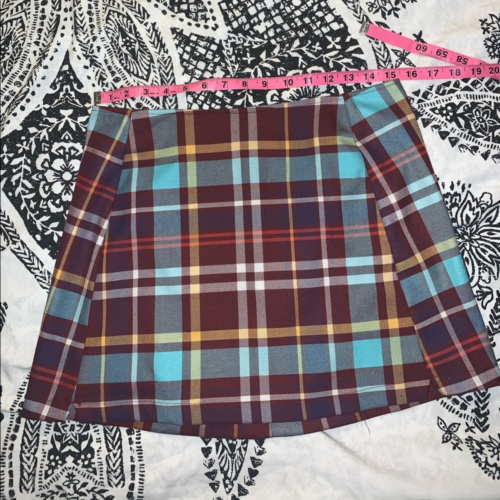 UO Nina Plaid skirt • open to offers (: !
